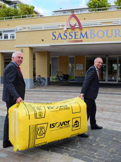 Bouw Alrijne Ziekenhuis in woonservicecentrum SassemBourg in Sassenheim.jpg