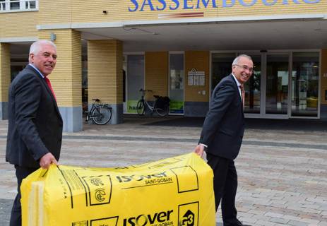 Bouw Alrijne Ziekenhuis in woonservicecentrum SassemBourg in Sassenheim.jpg