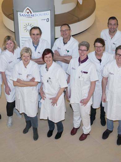 Medewerkers Alrijne Ziekenhuis in SassenBourg- 17 januari 2017.jpg