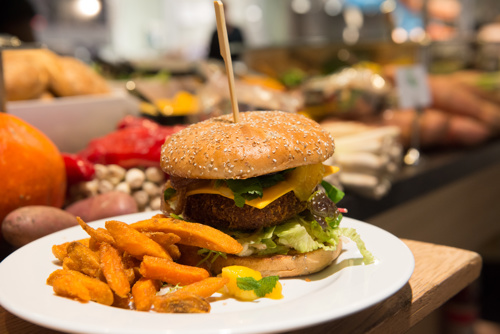 Vegan burger Alrijne