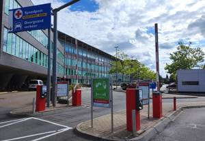 Parkeerterrein Binnenrijden