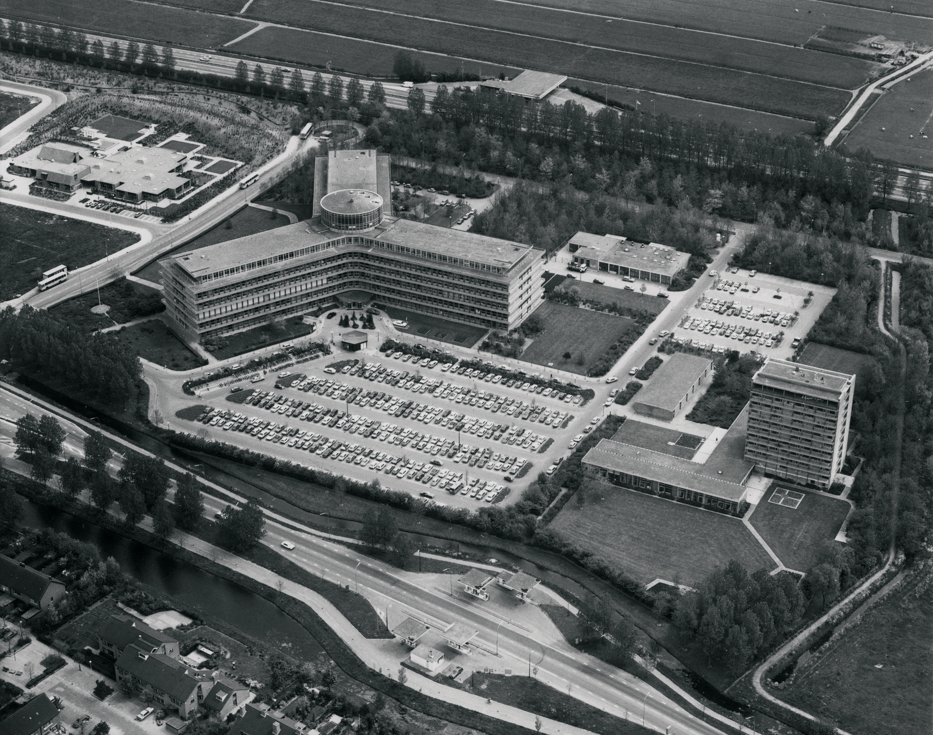 St. Elisabeth Ziekenhuis Luchtfoto