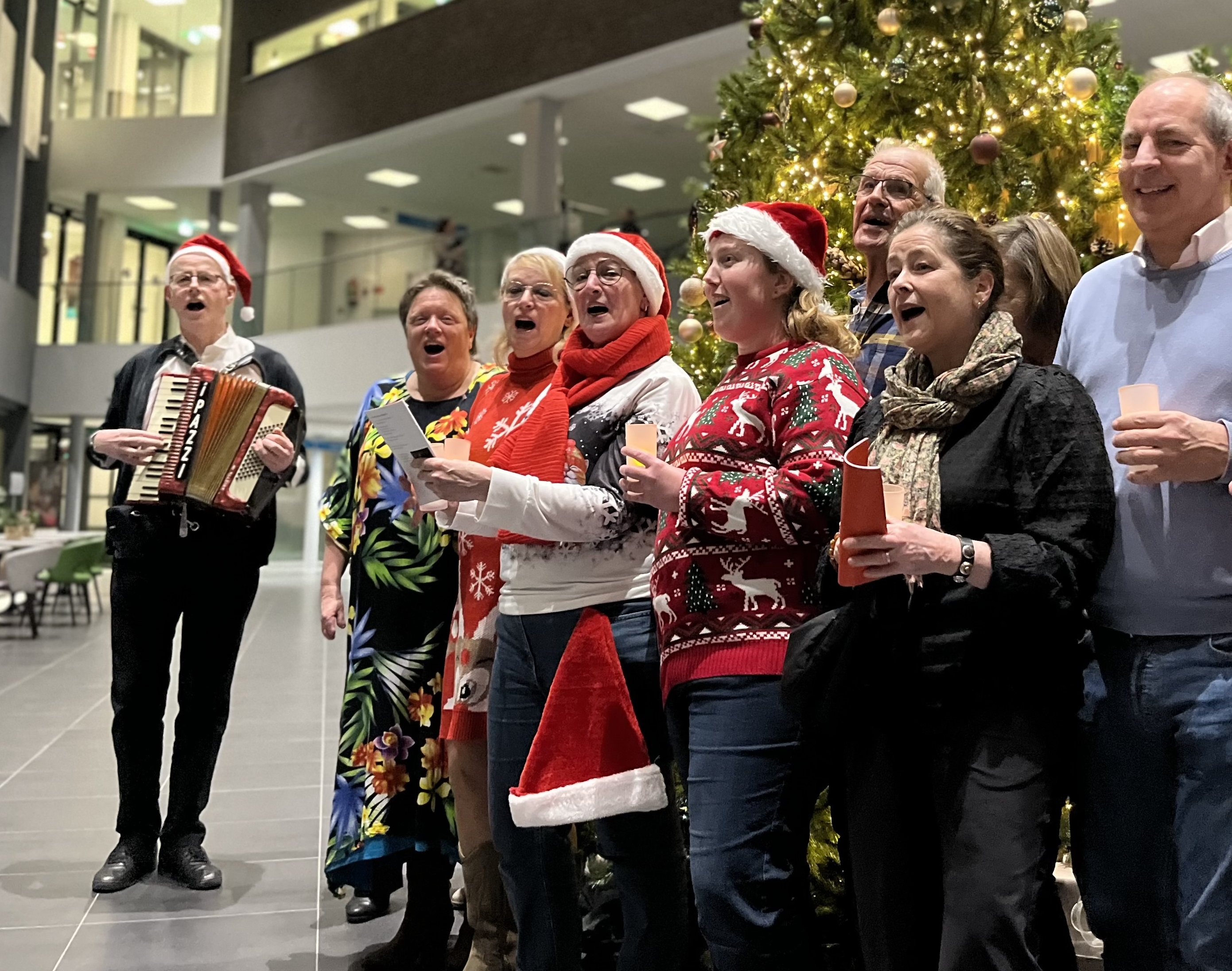 Beeld Kerstzang